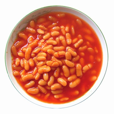 BEANS BAKED IN TOMATO SAUCE