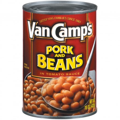BEANS BAKED WITH PORK