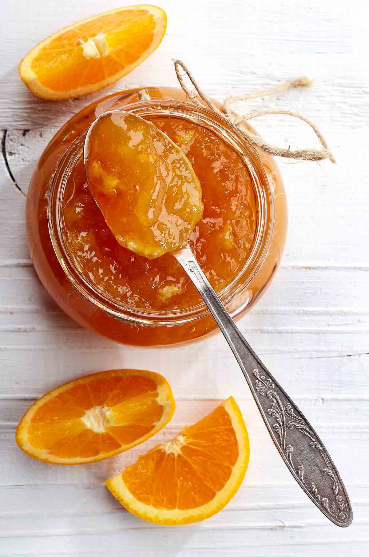 MARMALADE ORANGE IN JAR