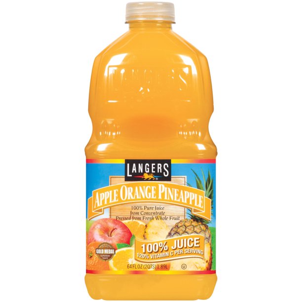 JUICE APPLE & PINEAPPLE