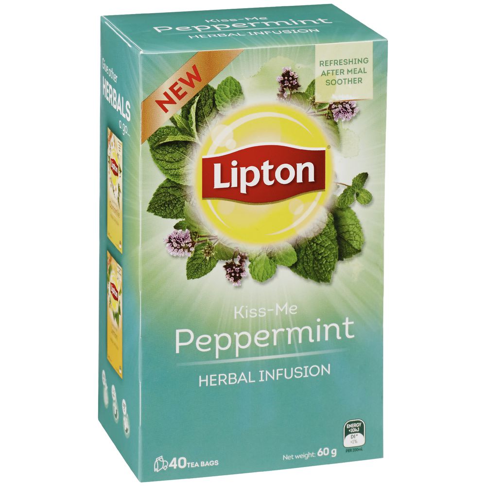 TEA BAG PEPPERMINT 100'S/BOX
