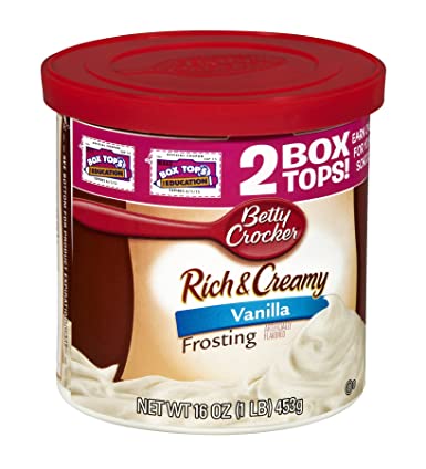 FROSTING CREAMY DELUXE VANILLA FLAVORED