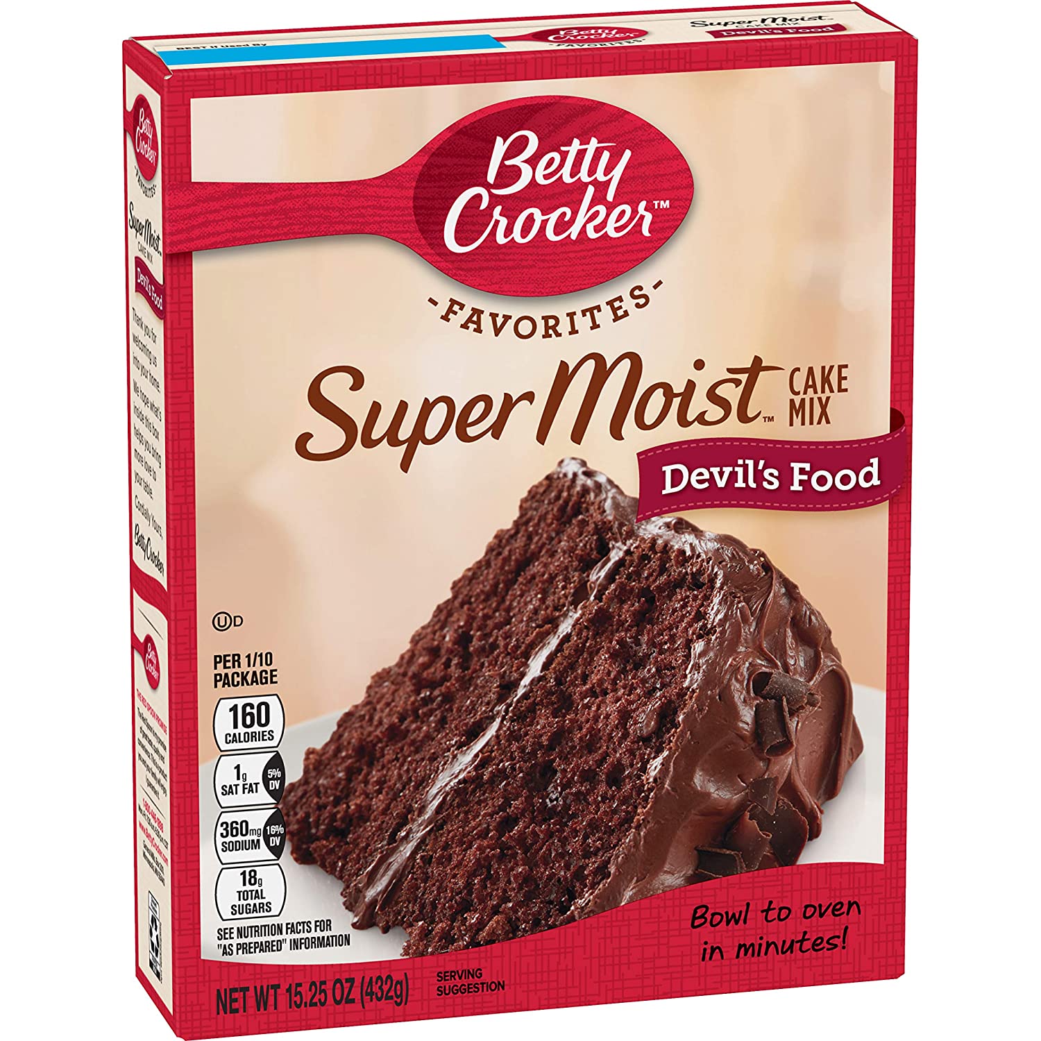 CAKE MIX DEVILS FOOD