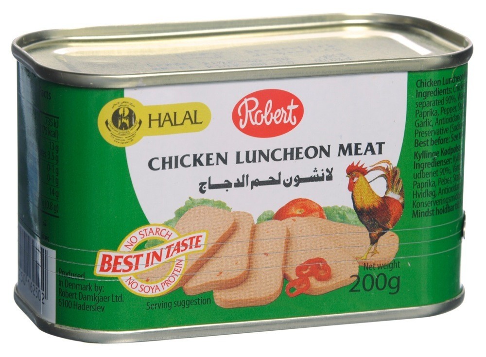 CHICKEN LUNCHEON MEAT TINNED