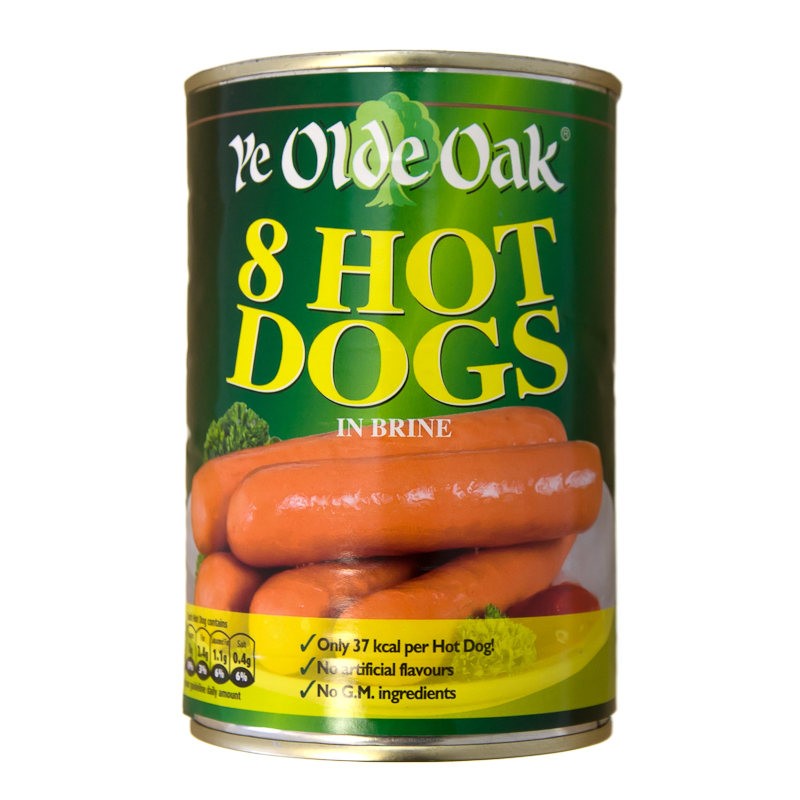 SAUSAGE HOTDOG TINNED
