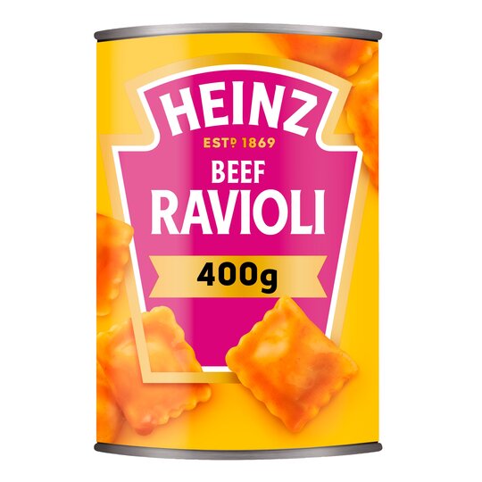 RAVIOLI BEEF TINNED