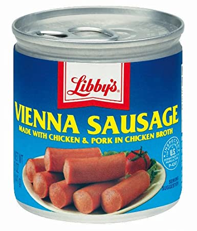 SAUSAGE PORK VIENNA TINNED