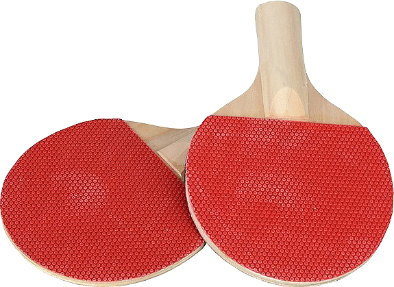 TABLE TENNIS BAT RUBBER-FACE PENHOLDER