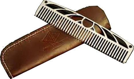HAIR COMB POCKETABLE WITH SACK
