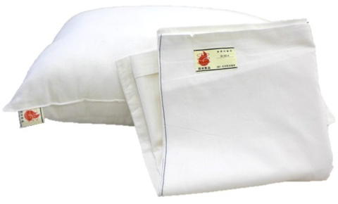 PILLOW CASE FLAME RETARDANT, ACRYL/COTTON L.BLUE 400X670MM