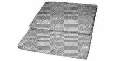 BED SPREAD COTTON WHITE 1800X2600MM