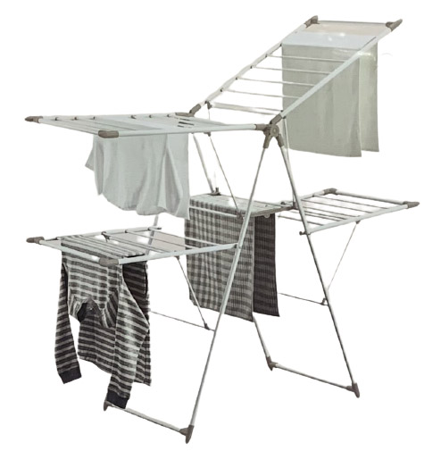 LAUNDRY RACK FOLDABLE FOR, DRYING CLOTH APPROX.100X70CM