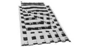 TABLE CLOTHING PLASTIC COTTON LINED WIDTH 1370MM