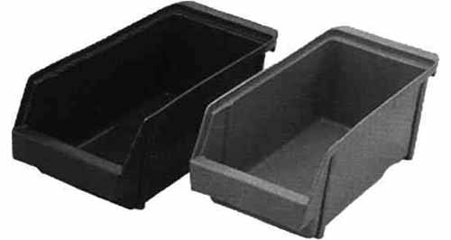 170265 CUTLERY BOX POLYPROPYLENE, 125X300X106MM DARK BROWN