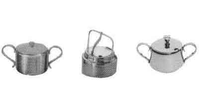SUGAR POT STAINLESS STEEL 200CC