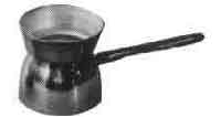 COFFEE POT TURKISH ALUM 2-CUPS
