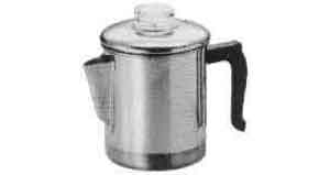 PERCOLATOR STAINLESS STEEL 8-CUPS