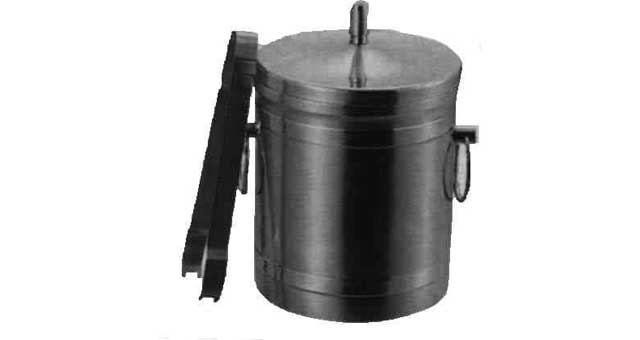 ICE PAIL STAINLESS STEEL, 5.0LTR WITH ICE TONGS