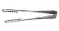 ICE TONGS STAINLESS STEEL, LONG GRAB L:215MM