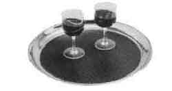 SERVICE TRAY ROUND PLASTIC NON SLIP 353MM DIAM