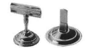MENU HOLDER STAINLESS STEEL I-SHAPE PINCH 60MM HEIGHT
