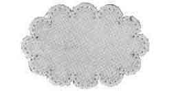 LACE PAPER OVAL 170X110MM 500'S