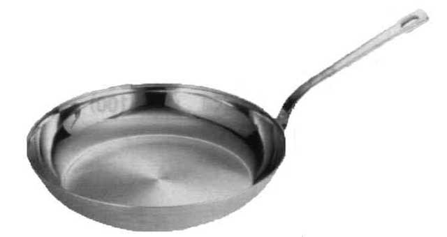 FRYING PAN STAINLESS STEEL DIAM 200MM
