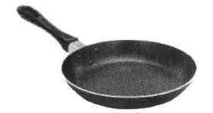 FRYING PAN STEEL TEFLON COATED DIAM 220MM