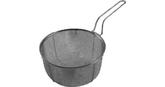 BASKET BOIL W/HANDLE S. STEEL, DIAM200MMXDEPTH107MM