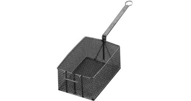 BASKET POTATO STAINLESS STEEL, W/HANDLE L270XW180XD120MM
