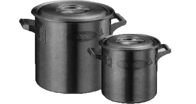 STOCK POT STAINLESS STEEL 85LTR