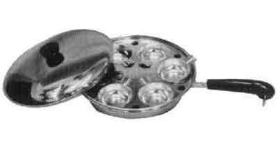 EGG POACHER STAINLESS STEEL 6CUPSX250MM