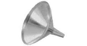 FUNNEL STAINLESS STEEL DIAM 120MM