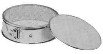 SIEVE MESH ONLY STAINLESS MESH NO.4(6.35MM)X310MM DIAM