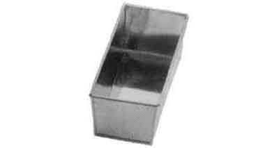 BREAD PAN TIN PLATE, W/SLIDE COVER 375X120X125MM