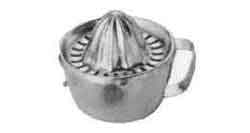 LEMON SQUEEZER STAINLESS STEEL CUP TYPE 100MM DIAM