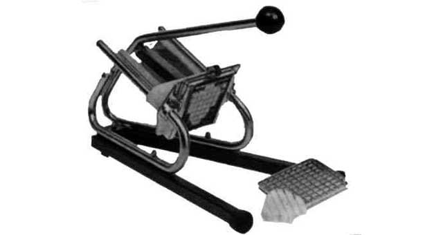 POTATO CHIPPER MANUAL LEVER, BLADE SIZE 8X8MM