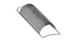 CHEESE GRATER TIN PLATED HALF-ROUND CUT 80X155MM