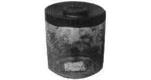 FOOD CONTAINER PLASTIC W/COVER DIAM 120MM