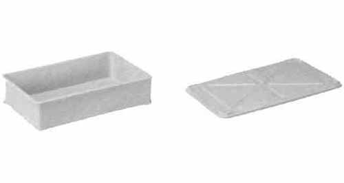 FOOD STORAGE BOX PLASTIC W/COVER 685X425X160MM 36.2LTR