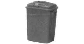 FOOD STORAGE CONTAINER PLASTIC SPACE SAVE 380X275X545MM 33LTR