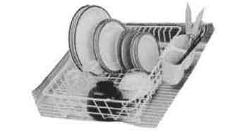 RACK DISH DRAINER STEEL WIRE W/PLASTIC COATED 420X340X125MM