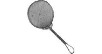 SKIMMING LADLE WIRE NET 180MM DIAM