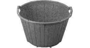 BASKET ROUND DEEP PLASTIC 350MM DIAM