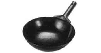 FRYING PAN STEEL CHINESE DIAM 360MM