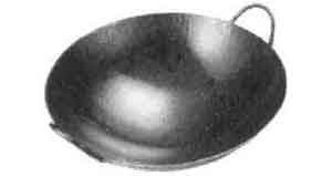 COOKING PAN CHINESE STEEL DIAM 600MM