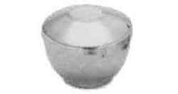 RICE BOWL W/COVER 115MM DIAM STAINLESS STEEL KOREAN STYLE