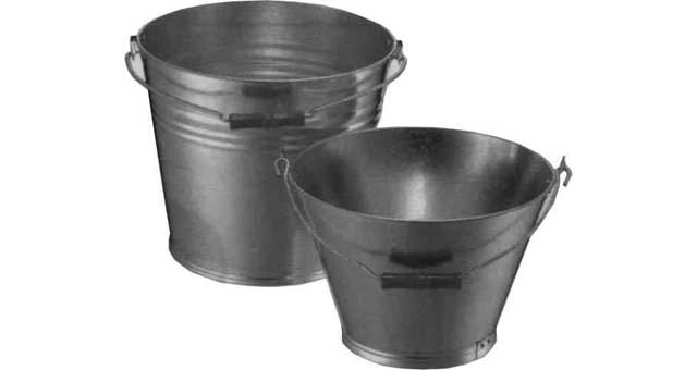 BUCKET GALV 15LTR