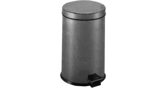 WASTE BASKET PEDAL FLIP, STAINLESS STEEL 3LTR