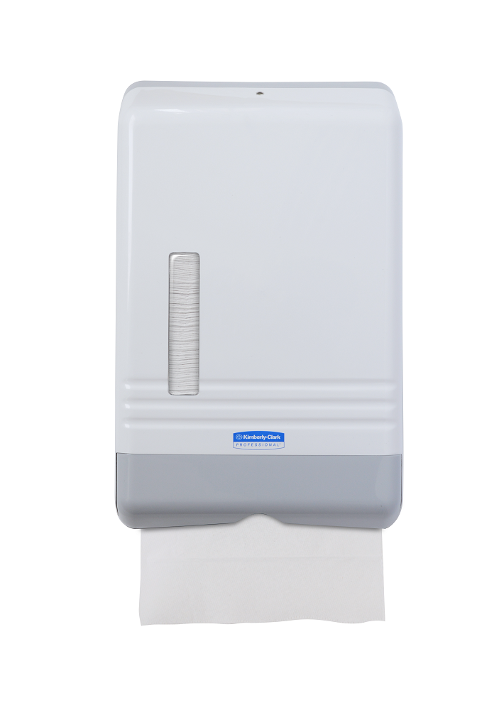 DISPENSER FOR PAPER TOWEL FOLD, TYPE 500'S 333X384X145MM